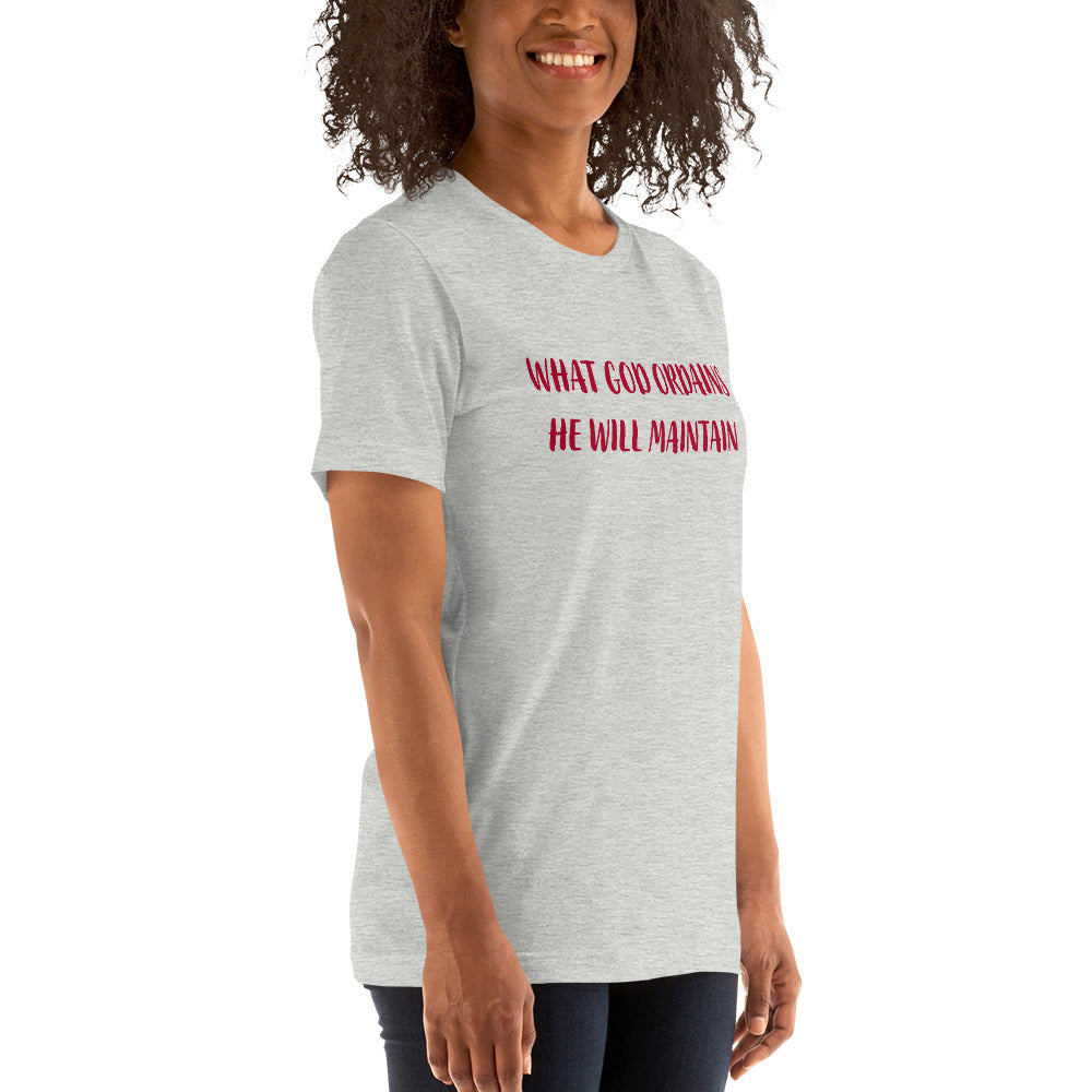 What God Ordains Unisex t-shirt