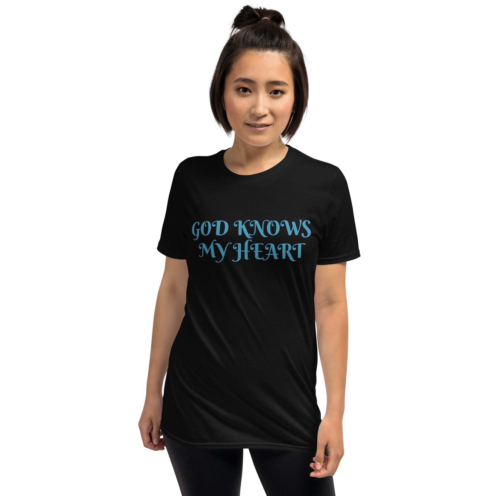 God knows my heart Short-Sleeve Unisex T-Shirt – G and J Inspired