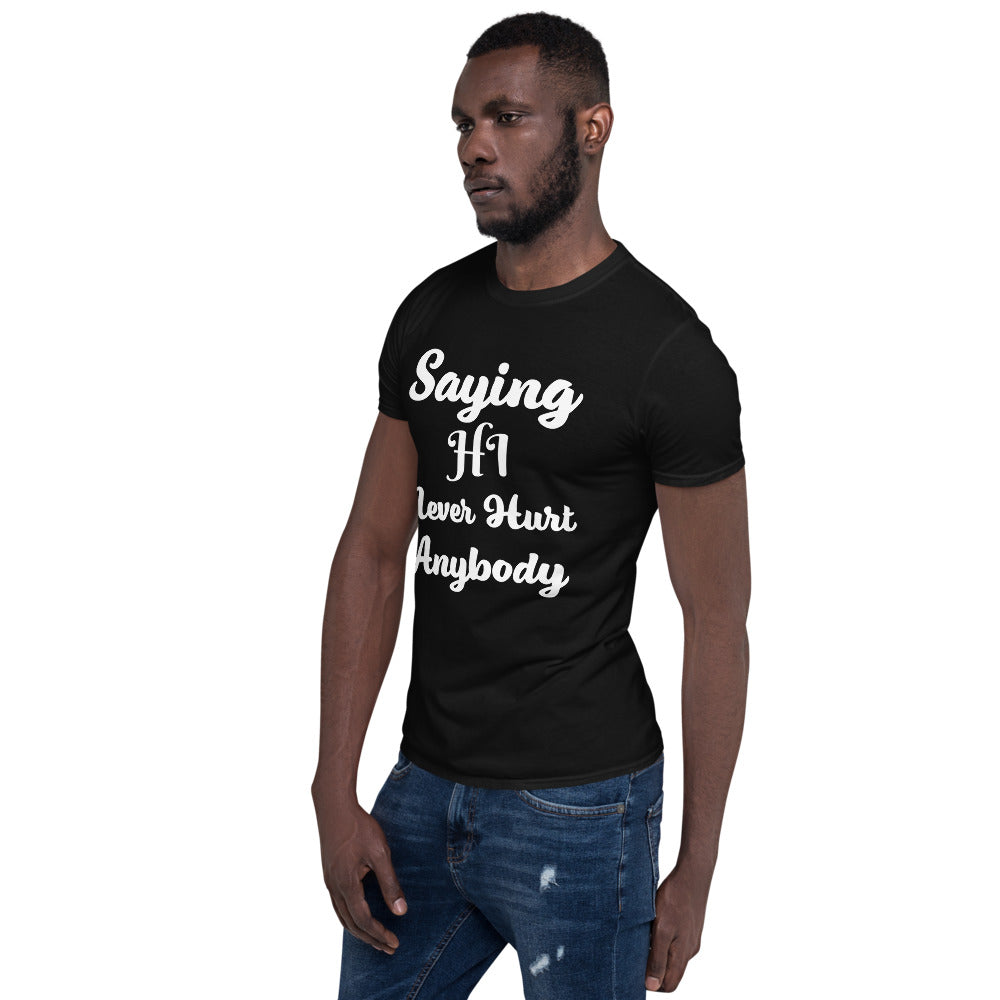 Saying Hi Short-Sleeve Unisex T-Shirt