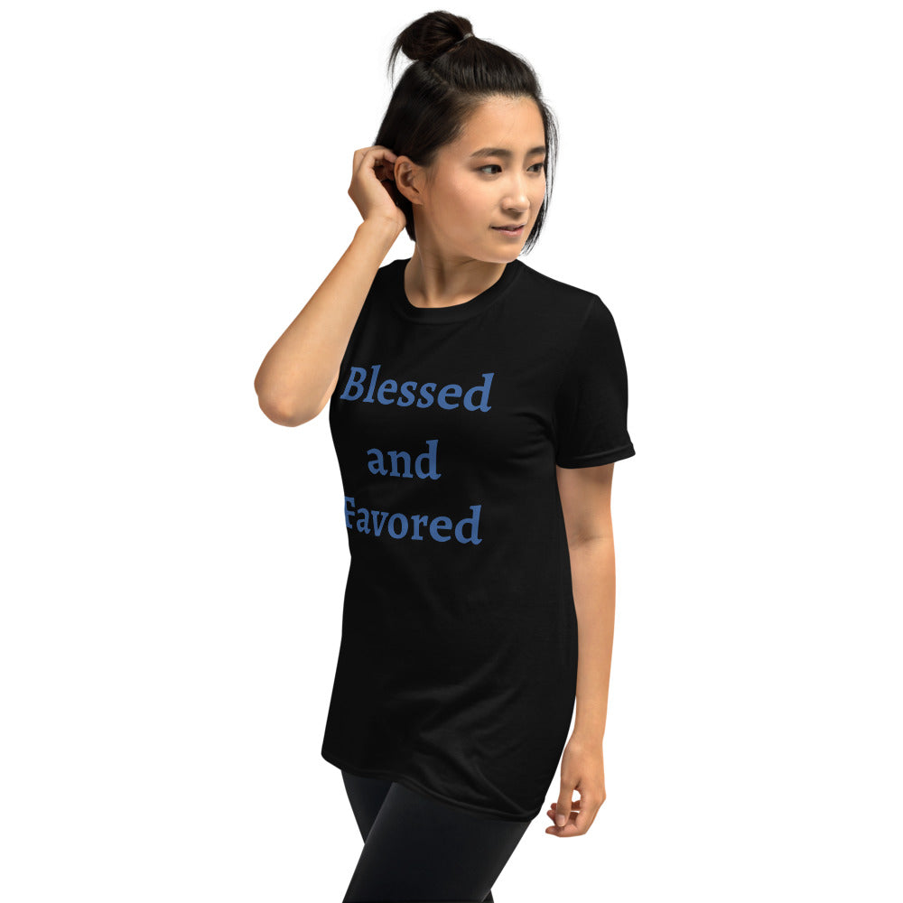 Blessed & Favored Unisex Basic Soft-Style T-Shirt