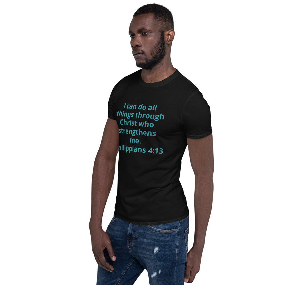 I can do all things through Unisex Soft-Style T-Shirt