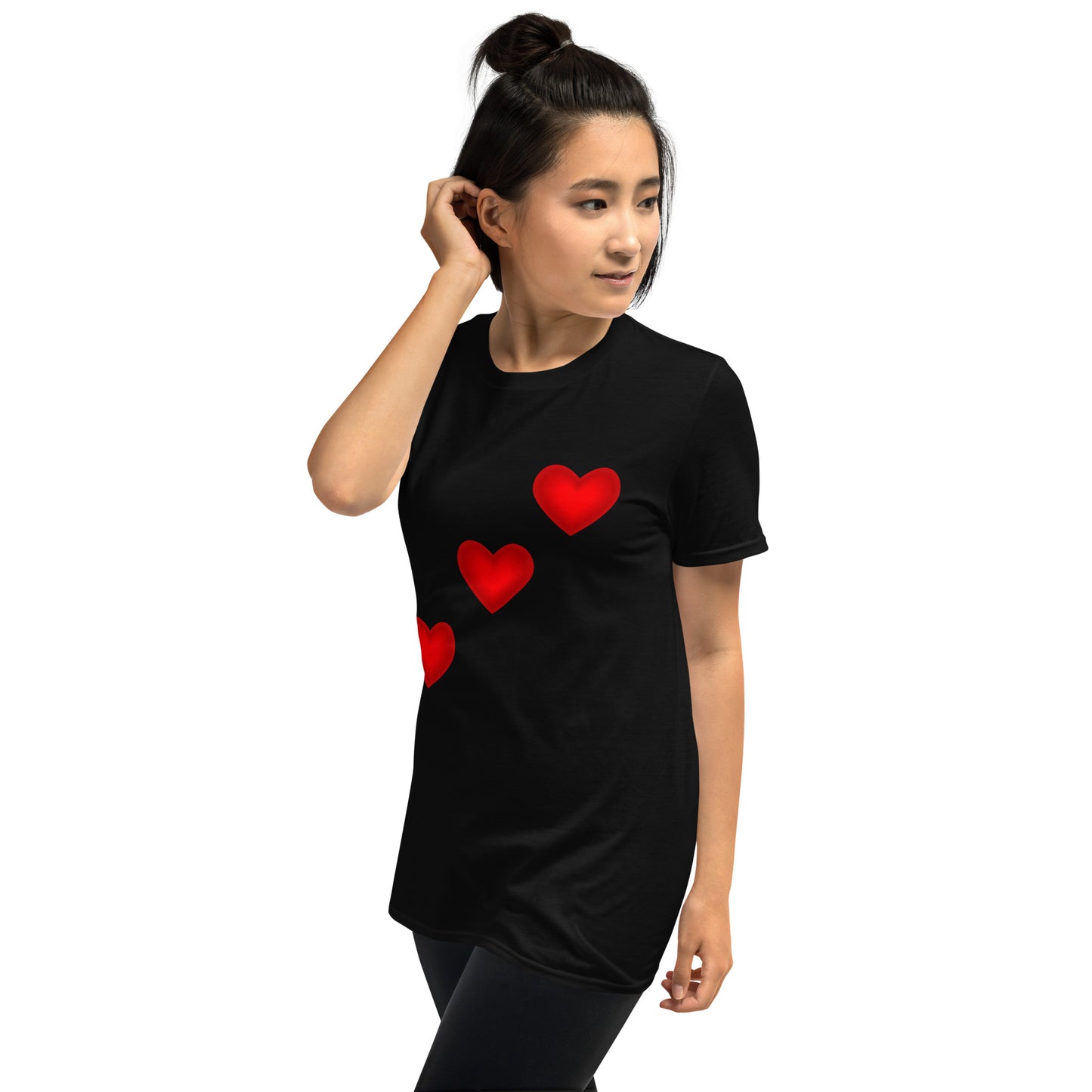 Hearts Short-Sleeve Unisex T-Shirt