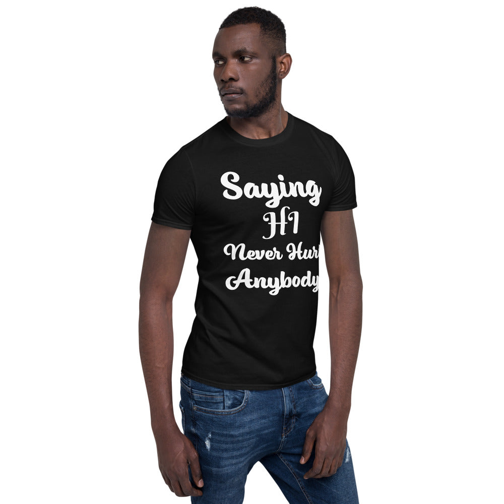 Saying Hi Short-Sleeve Unisex T-Shirt