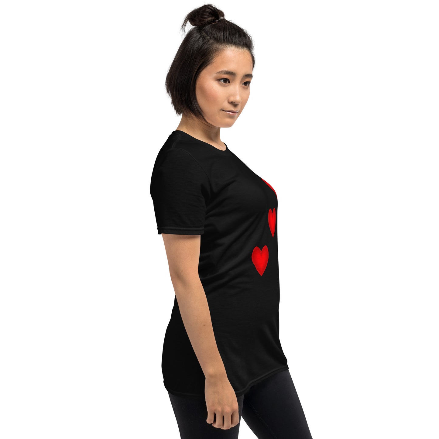 Hearts Short-Sleeve Unisex T-Shirt