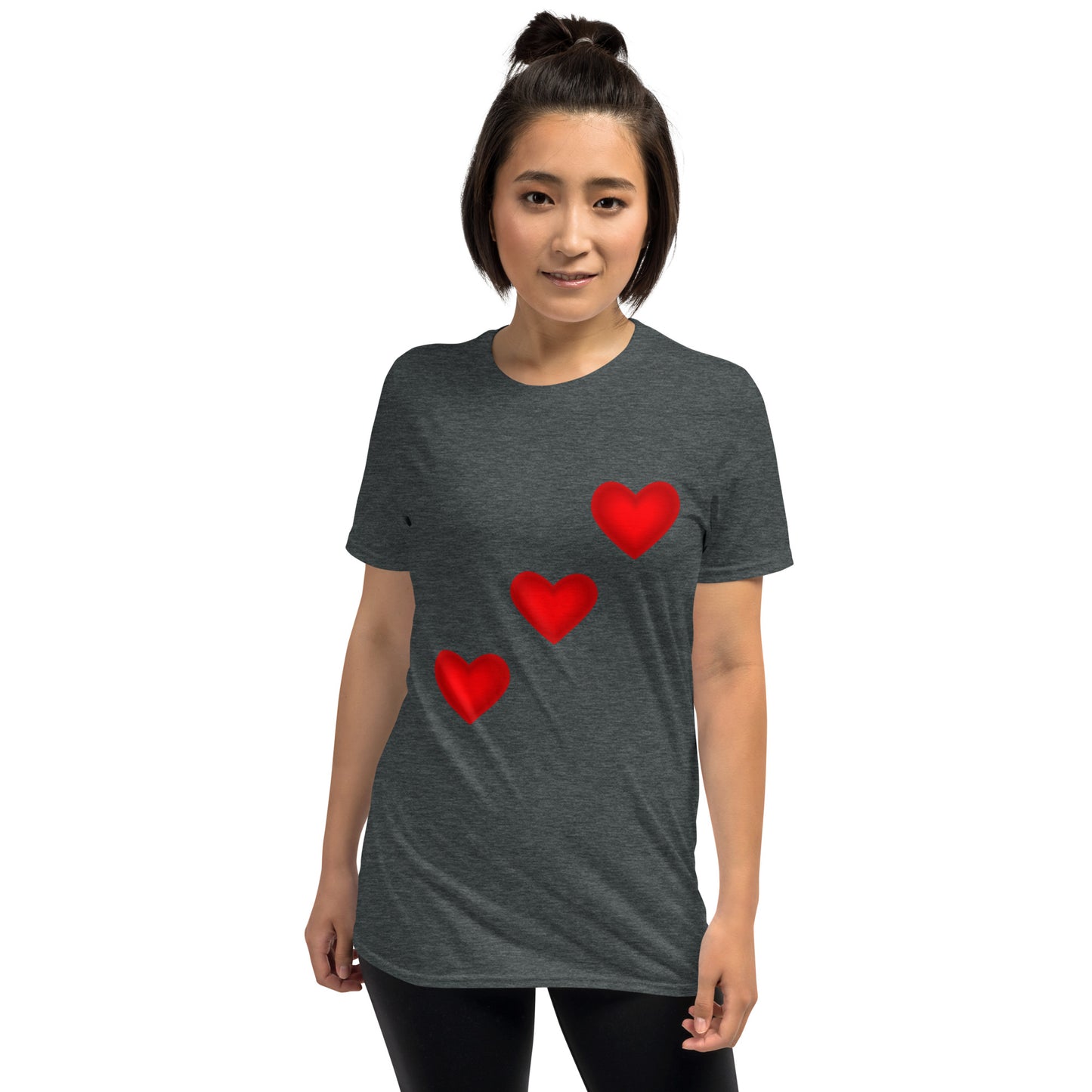 Hearts Short-Sleeve Unisex T-Shirt