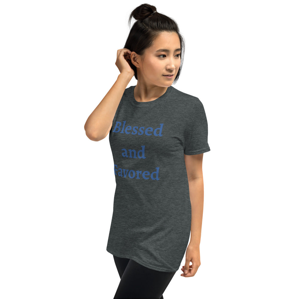 Blessed & Favored Unisex Basic Soft-Style T-Shirt