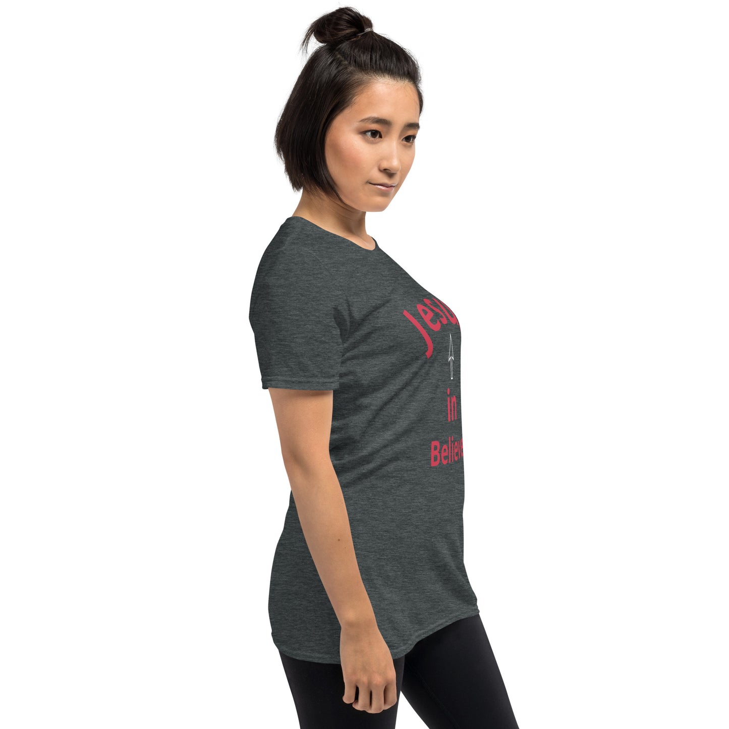 Jesus and Believe Short-Sleeve Unisex T-Shirt