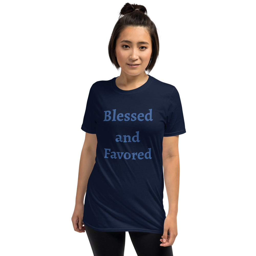 Blessed & Favored Unisex Basic Soft-Style T-Shirt