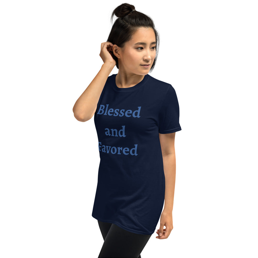 Blessed & Favored Unisex Basic Soft-Style T-Shirt
