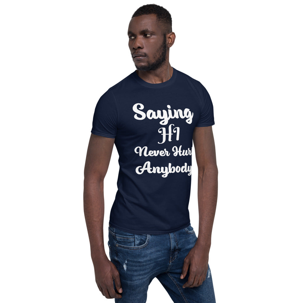 Saying Hi Short-Sleeve Unisex T-Shirt