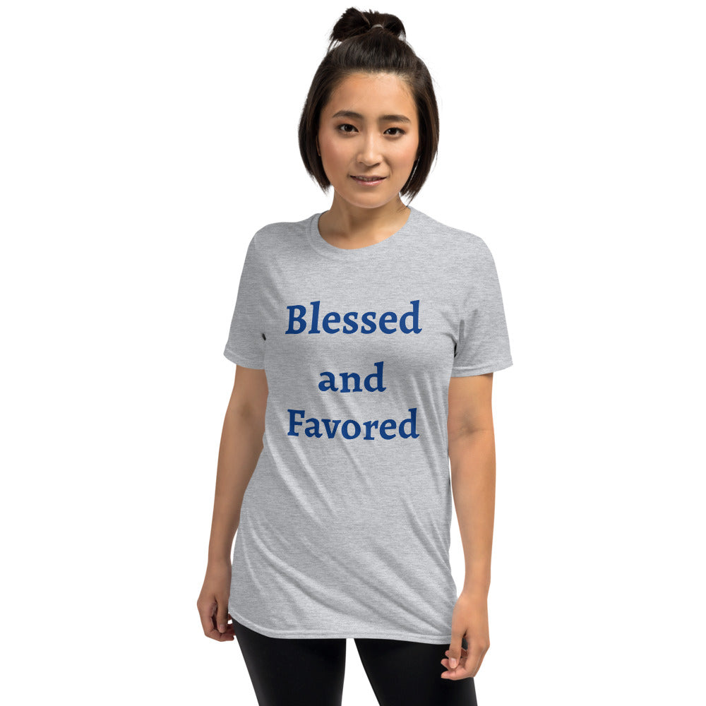 Blessed & Favored Unisex Basic Soft-Style T-Shirt