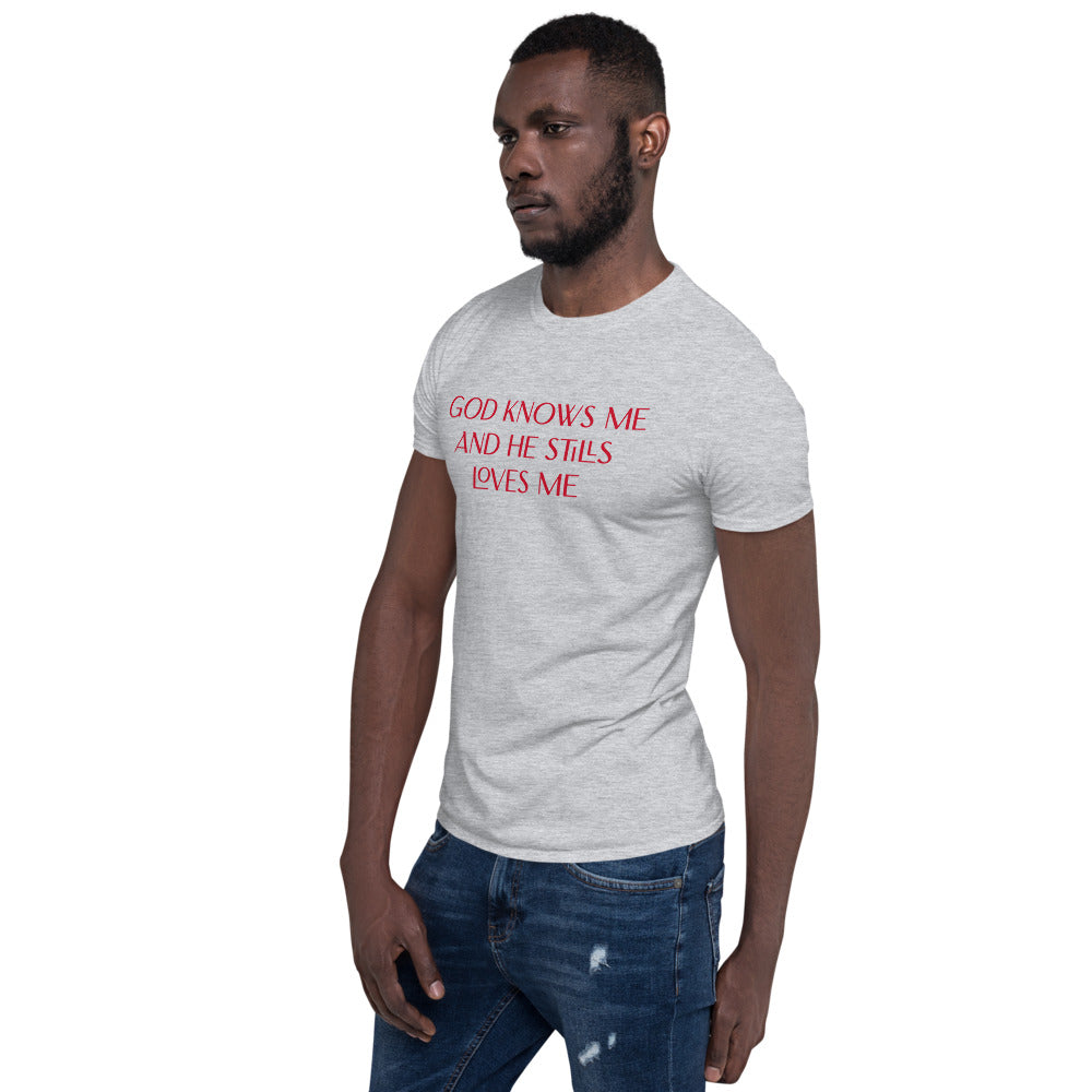 God Knows Me Short-Sleeve Unisex T-Shirt