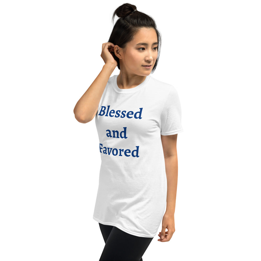 Blessed & Favored Unisex Basic Soft-Style T-Shirt