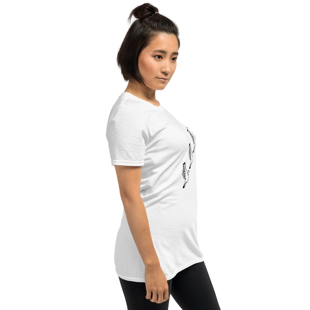 Cross and Dove Women's Racerback Tank