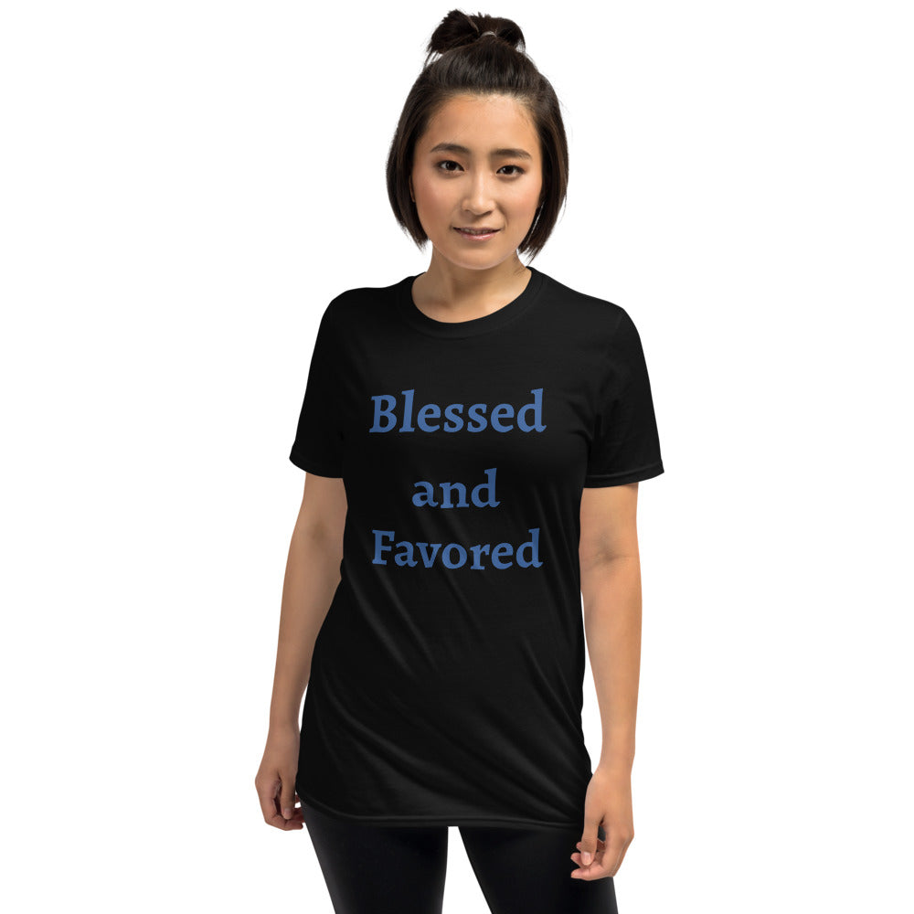 Blessed & Favored Unisex Basic Soft-Style T-Shirt